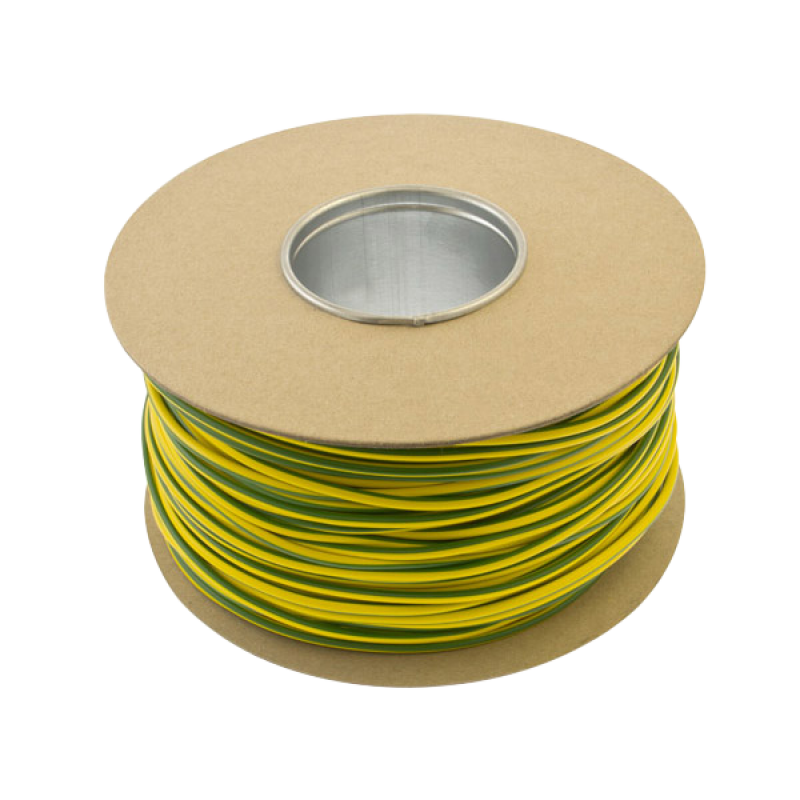 Earth Sleeving Green Yellow 2mm 100m Drum